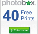 PHOTOBOX (UK) : 40 free photo prints !